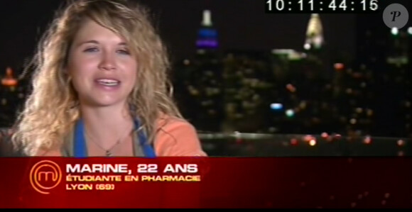 Marine dans Masterchef 2