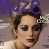 L'actrice Marion Cotillard, en Une du magazine Muze. Août 2005.