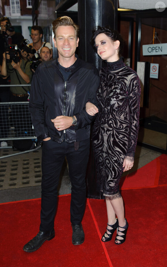 Ewan McGregor et Eva Green lors de l'avant-première à Londres du film Perfect Sense le 4 octobre 2011