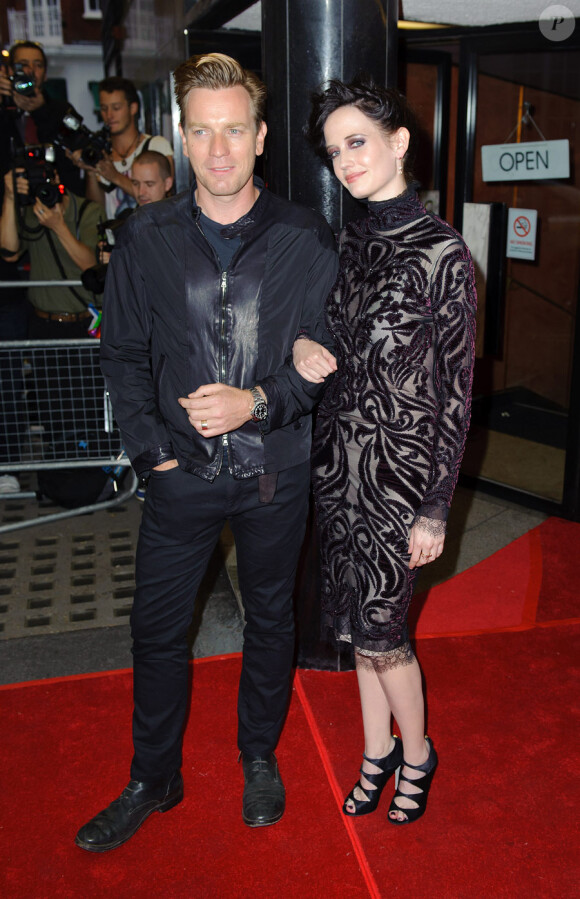 Ewan McGregor et Eva Green lors de l'avant-première à Londres du film Perfect Sense le 4 octobre 2011