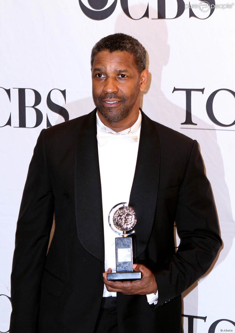 Denzel Washington recevait en juin 2010 un Tony Award pour son rôle