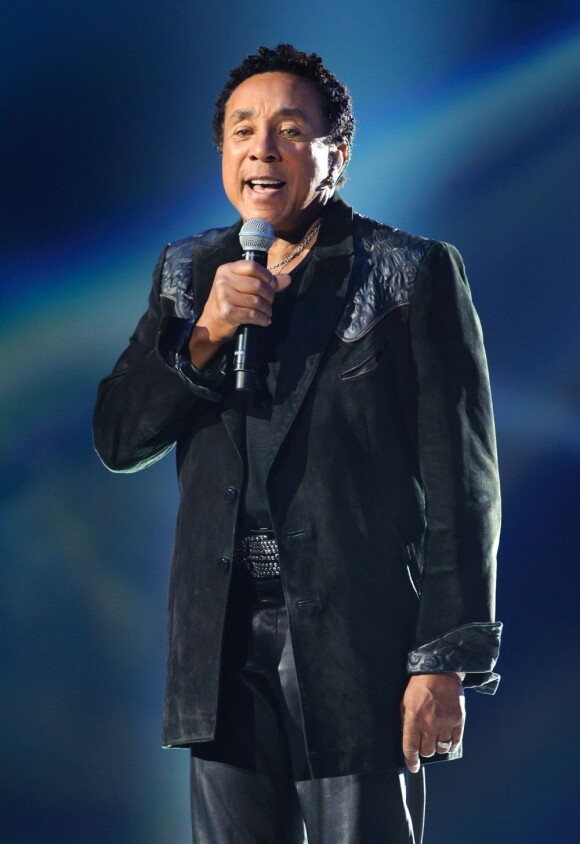 Smokey Robinson lors du concert hommage à Michael Jackson, à Cardiff le 8 octobre 2011