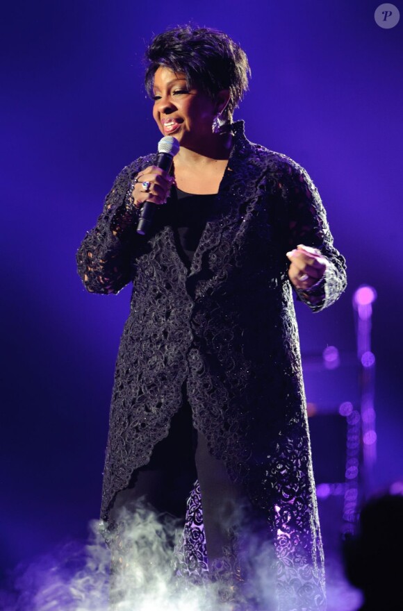 Gladys Knight lors du concert hommage à Michael Jackson, à Cardiff le 8 octobre 2011