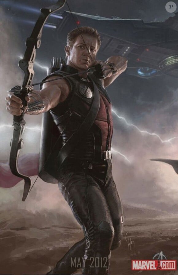 Poster du film The Avengers avec Hawkeye