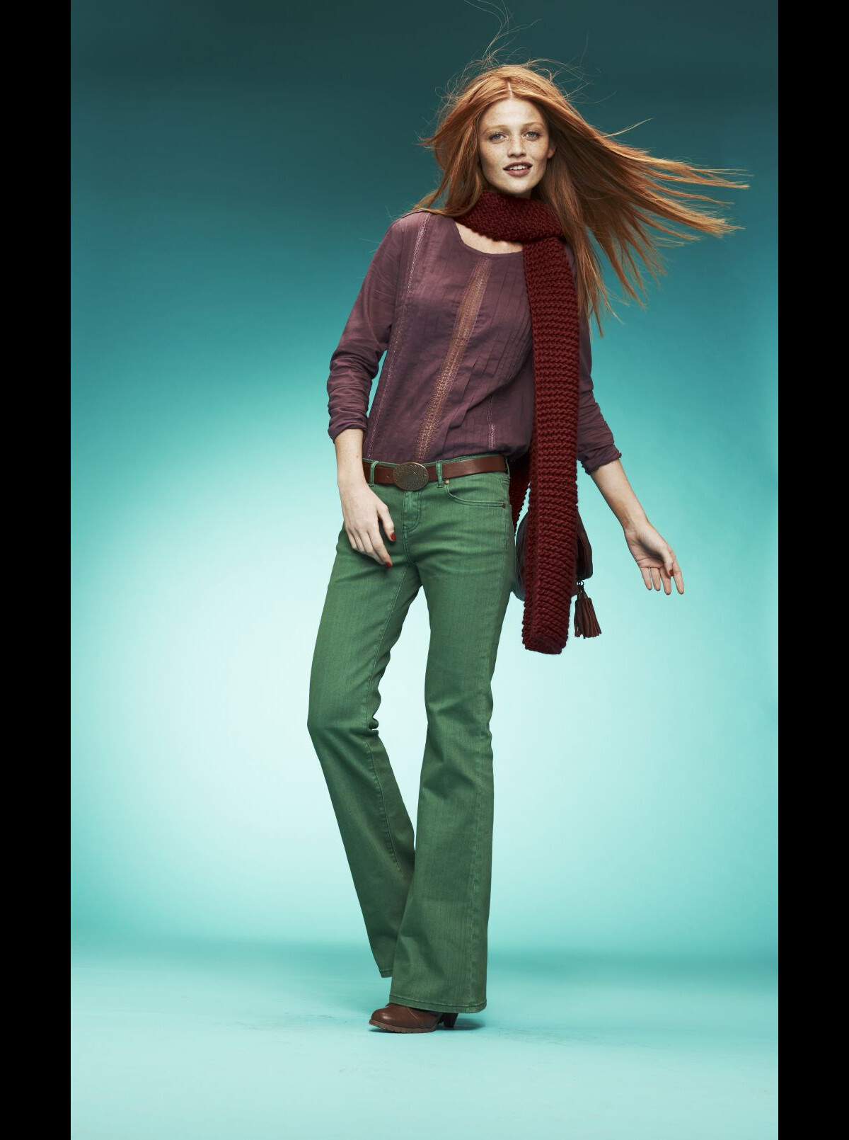 Photo Look casual chic. Blouse 19 99 euros et pantalon 39 99 euros Purepeople