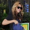 Beyonce Knowles, future maman, à New York le 14 octobre 2011