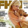 Août 2009 : la V.I.P Paris Hilton pose en couverture du FHM français. 