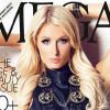 Paris Hilton n'oublie plus de se couvrir lors de ses Unes de magazine, comme pour celle du magazine Mega. Octobre 2011.