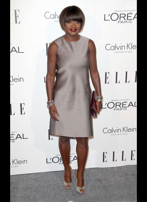 Viola Davis au gala annuel des Elle Women in Hollywood Tribute, à Los Angeles, le 17 octobre 2011