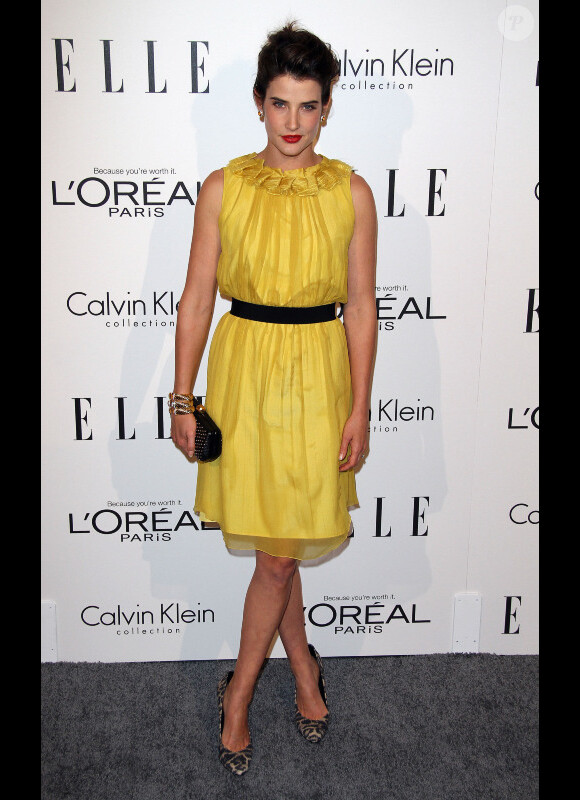Cobbie Smulders au gala annuel des Elle Women in Hollywood Tribute, à Los Angeles, le 17 octobre 2011