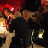 Dîner organisé en l'honneur de Karl Lagerfeld. Le 19 octobre 2011 au VIP Room