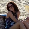 Sofia Essaïdi sur le tournage du quatrième épisode d'Aïcha, Vacances Infernales.
 