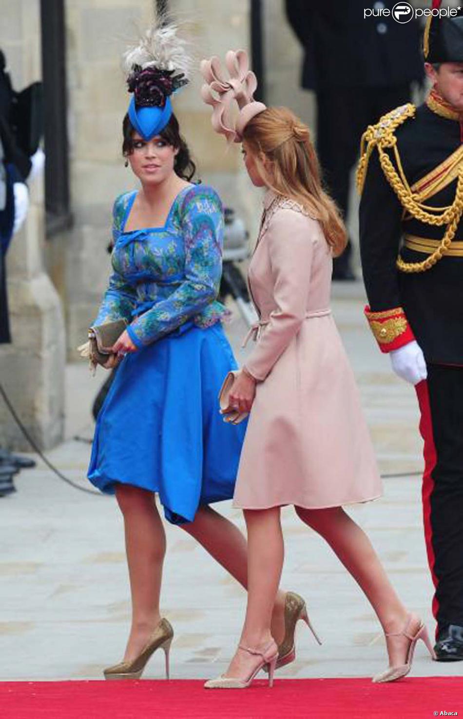 Les Princesses Eugenie Et Beatrice Au Mariage Du Prince William Et Kate Middleton A Londres Le 29 Avril 2011 Purepeople