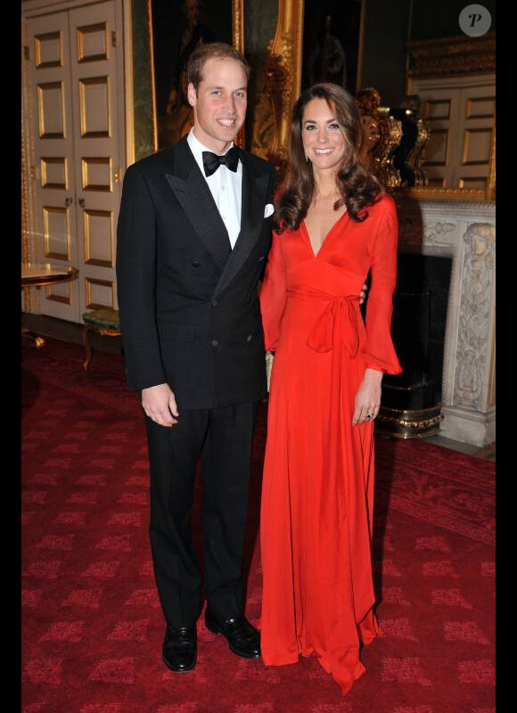 Kate Middleton et son époux le prince William lors d'un événement à Londres mi-octobre.