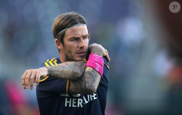 David Beckham et le Los Angeles Galaxy ont fait un pas vers la finale de conférence de MLS, le 30 octobre 2011, mais que ce fut chaud !