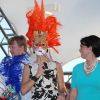 Malgré ses efforts, la princesse Maxima ne passe pas inaperçue, comme ici au festival Fiesta Popular à Linear Park, Oranjestad, Aruba, le 28 octobre 2011.
La reine Beatrix, le prince Willem-Alexander et la princesse Maxima des Pays-Bas sont en visite dans les ex-Antilles néerlandaises du 28 octobre au 6 novembre 2011.
