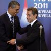 Nicolas Sarkozy et Barack Obama, en mai 2011 à Deauville. 