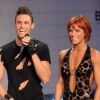 Baptiste Giabiconi et Fauve sur le plateau de Danse avec les Stars 2