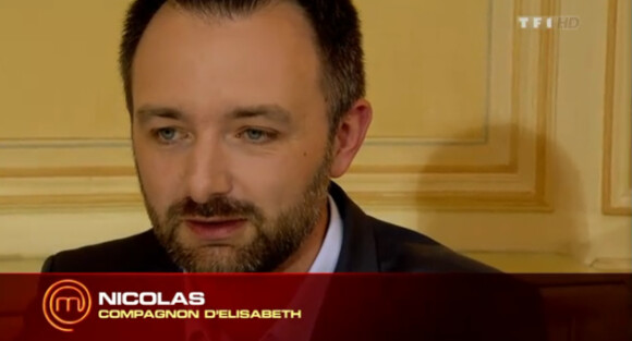 Nicolas, compagnon d'Elisabeth dans Masterchef 2 le jeudi 3 novembre 2011 sur TF1