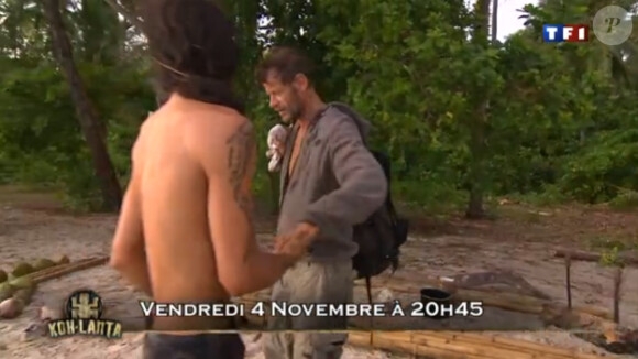 Teheiura et Olivier dans la bande-annonce de Koh Lanta - diffusée le vendredi 4 novembre 2011 sur TF1