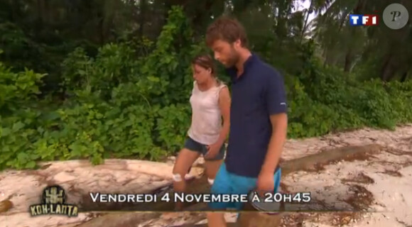 Patricia discute avec Martin dans la bande-annonce de Koh Lanta - diffusée le vendredi 4 novembre 2011 sur TF1