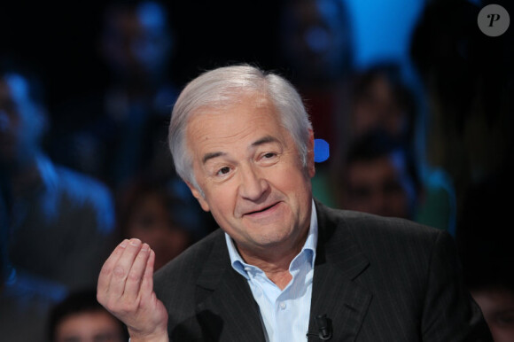 Jacques Mailhot sur le tournage de Vendredi sur un plateau (émission diffusée le vendredi 11 novembre 2011).