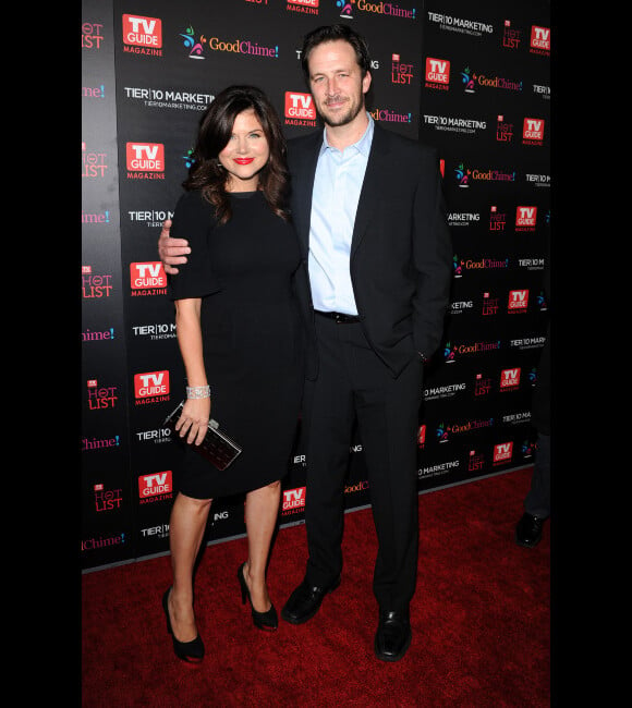 Tiffani Thiessen et son mari lors de la TV Guide Hot List Party, le lundi 7 novembre à Los Angeles.