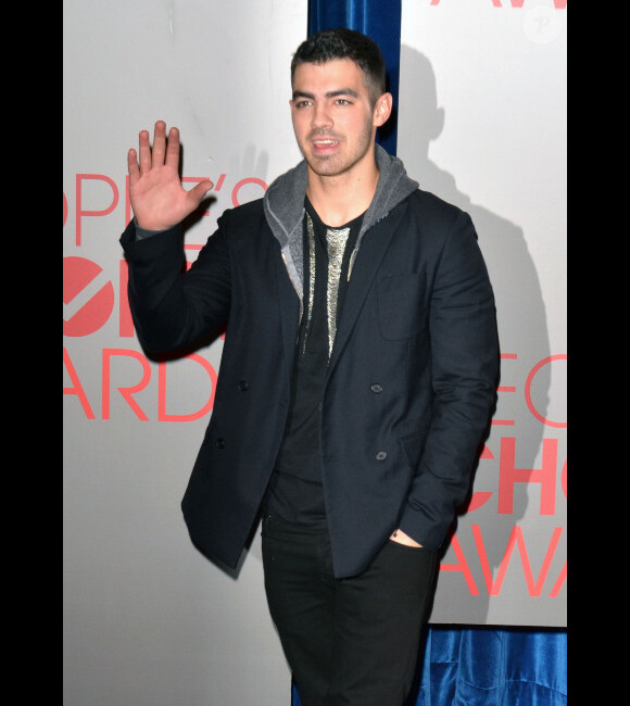 Joe Jonas lors de l'annonce des mises en nominations en vue du gala 2012 des People's Choice Awards à Beverly Hills le 8 novembre 2011 