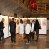 La princesse Mary de Danemark à la mairie de Copenhague le 9 novembre 2011 pour l'inauguration d'une exposition sur le 7-miliiardième être humain de la Terre sous l'égide du Fonds Démographique des Nations-Unies.