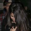 Selena Gomez quitte des studios de télévision à Madrid (Espagne), le vendredi 11 novembre 2011.
