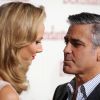 George Clooney et sa compagne Stacy lors de la première de The Descendants, à Beverly Hills, le mardi 15 novembre 2011.