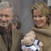 Le prince Philippe et la princesse Mathilde de Belgique étaient en visite officielle dans la province du Luxembourg le 16 novembre 2011.