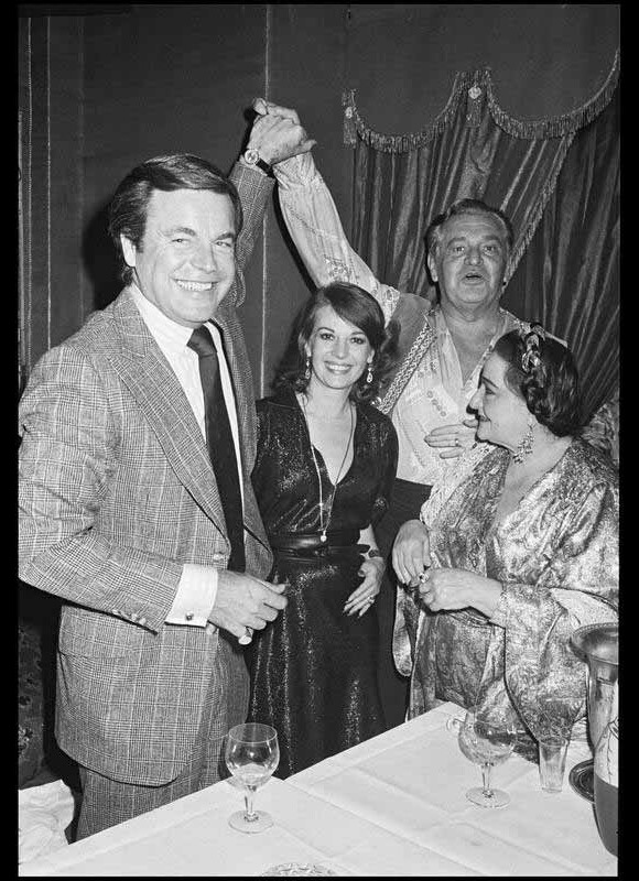 Natalie Wood et son mari Robert Wagner chez Raspoutine en novembre 1978