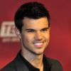Taylor Lautner présente Twilight : Révélation 1ère partie à Berlin, le 18 novembre 2011.
