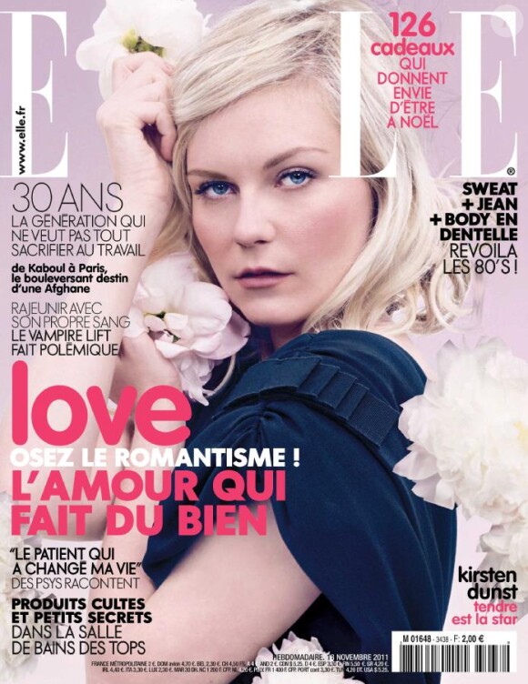 Retrouvez l'interview dans Elle, numéro du 18 novembre 2011;