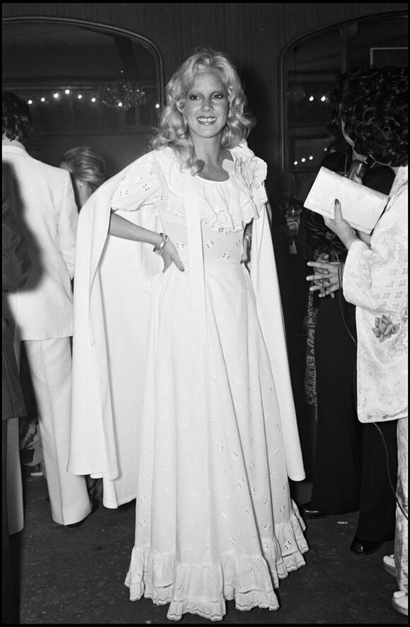 Sylvie Vartan en 1974 lors du Gala de l'Union des artistes.