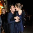 Ora-ïto et son amoureuse lors des 135 ans de la maison Lancel à Paris le 24 novembre 2011