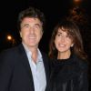 François Cluzet et sa femme Narjiss lors des 135 ans de la maison Lancel à Paris le 24 novembre 2011