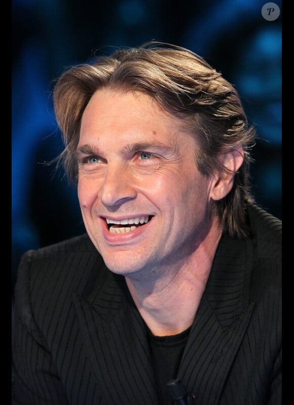 Didier Gustin lors de l'enregistrement de l'émission Vendredi sur un plateau !, diffusée le vendredi 25 novembre 2011, sur France 3