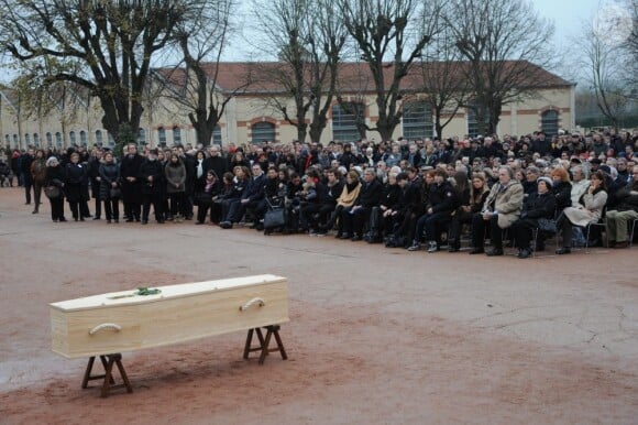 Funérailles de Danielle Mitterrand à Cluny le 26 novembre 2011