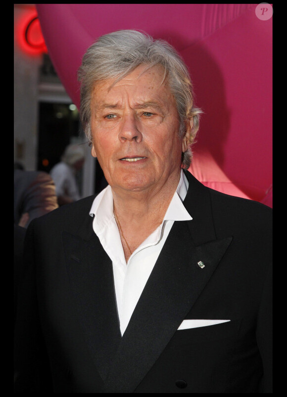 Alain Delon en septembre 2011 à Paris.