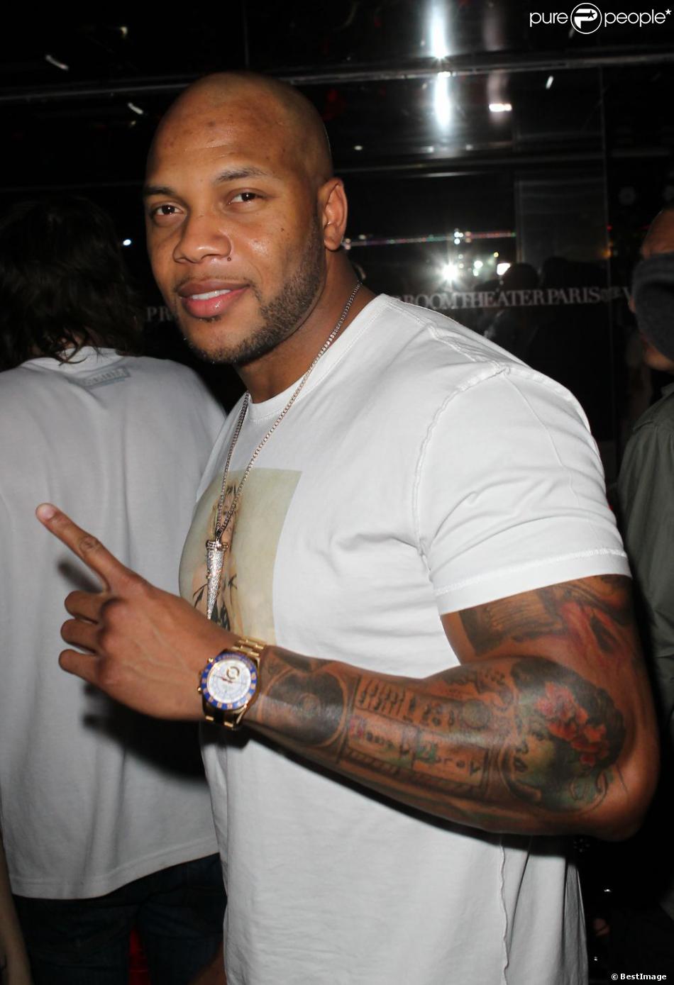 Flo Rida Romm Flo Rida lors de la soirée spéciale RedOne, au VIP ROOM à Paris le 26 ...