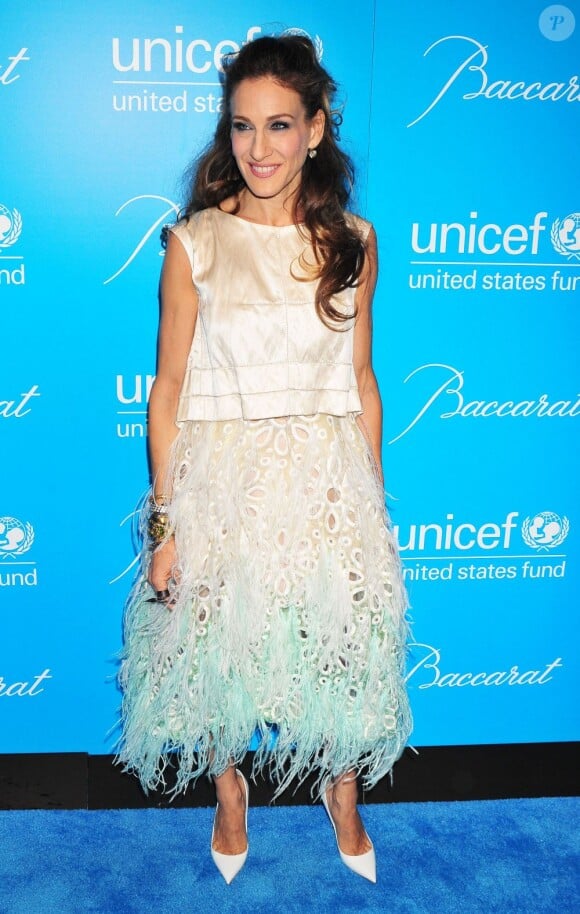 Sarah Jessica Parker a brillé lors du gala annuel de l'Unicef organisé à New York le 29 novembre 2011