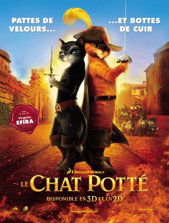 L'affiche du film Le Chat potté