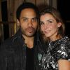 Lenny Kravitz et Clotilde Courau au ministère de la Culture, le 30 novembre 2011 à Paris