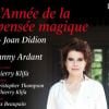 Fanny Ardant interprète L'Année de la pensée magique, de Joan Didion, au théâtre de L'Atelier. Jusqu'au 30 décembre 2011.