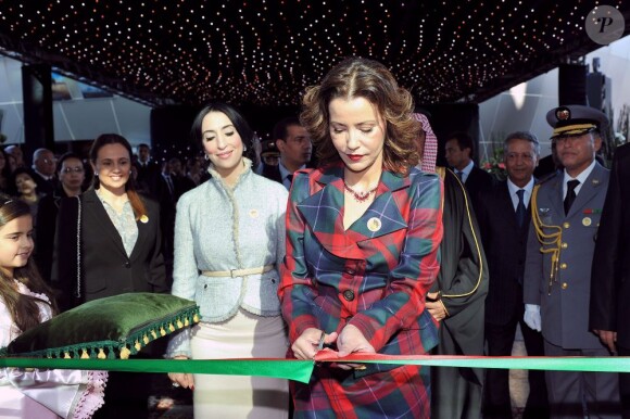 La princesse Lalla Meriem a inauguré l'ouverture du Morocco Mall à Casablanca le 1er décembre 2011