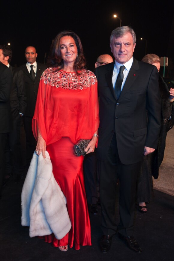 Sydney Toledano et son épouse ont assisté à l'ouverture du Morocco Mall à Casablanca le 1er décembre 2011