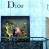 Façade de la boutique Dior au Morocco Mall de Casablanca le 1er décembre 2011