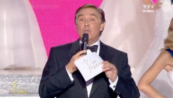 Jean-Pierre Foucault, le samedi 3 décembre 2011 à Brest à l'occasion de l'élection de Miss France 2012.